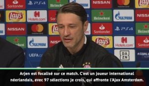 Groupe E - Kovac : "Robben motive le reste de l'équipe"