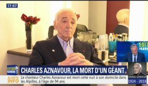 Charles Aznavour, la mort d'un géant (1/4)