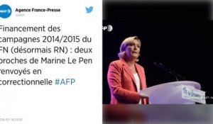 Financement des campagnes du FN : deux proches de Marine Le Pen renvoyés en correctionnelle.