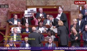 Adieux de Manuel Valls à l'Assemblée : entre ovation et huées