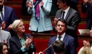 Valls à l'Assemblée: "Je ne vous oublierai jamais"