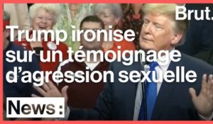 Donald Trump ironise sur un témoignage d'agression sexuelle