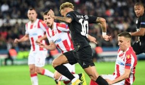 PSG: Neymar brille contre l'Etoile rouge de Belgrade