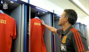 Espagne - Luis Enrique dévoile sa liste dans le vestiaire