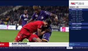 Ligue 1 - Casanova (Toulouse) : "On avait l’impression d’être en infériorité numérique"