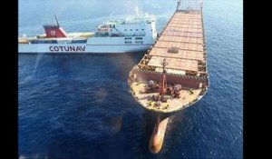 Dépollution en cours en Méditerranée après la collision de deux navires