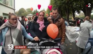 Solidarité : mobilisation pour Hugo et Emma