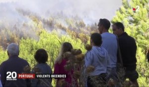 Portugal : de violents incendies dans le secteur de Sintra