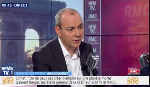 Chômage: "On a besoin d'accompagner les gens, de les aider", affirme Laurent Berger