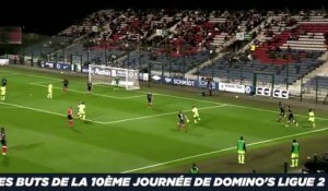 Les buts de la 10ème journée de Domino's Ligue 2