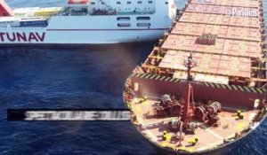 Collision de navires au large de la Corse : pollution au fuel