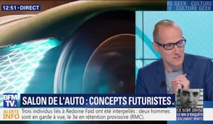 Des concepts futuristes au salon de l'Auto