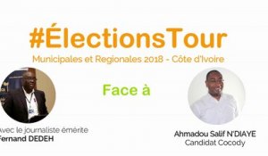 Elections Tour 2018 : Ahmadou Salif N'DIAYE nous présente son programme électoral