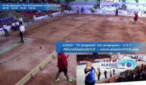 Second tour de qualification, tir de précision, Euro masculin, Alassio 2018