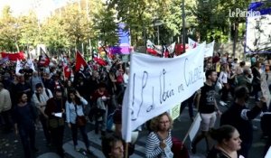 Paris : 21500 manifestants contre la politique de Macron