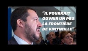 Matteo Salvini veut que Macron cesse de "l'insulter"