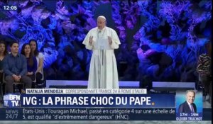 Pour Le Pape Francois Avorter Est Comme Engager Un Tueur A Gages Sur Orange Videos