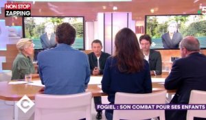 C à Vous : Marc-Olivier Fogiel papa, il remercie François Hollande (Vidéo)