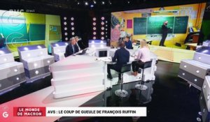 Le monde de Macron: AVS, le coup de gueule de François Ruffin - 12/10