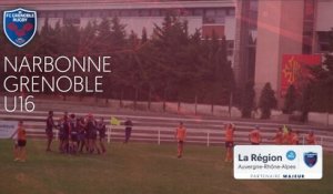 Narbonne - Grenoble U16 : le résumé vidéo