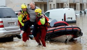 Inondations meurtrières dans l'Aude, au moins douze victimes