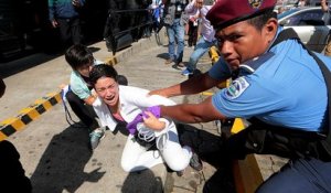 Une manifestation réprimée au Nicaragua