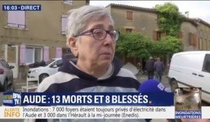 Inondations dans l'Aude: "J'ai perdu tout le bas de ma maison, il n'y a plus rien à récupérer"