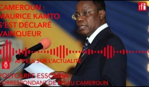 Cameroun : Maurice Kamto s'est déclaré vainqueur