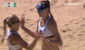 JOJ / Beach-volley : La paire Russe Voronina/Bocharova qualifiée en finale !