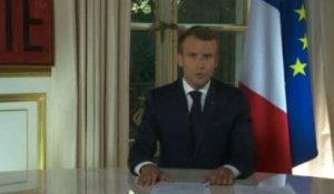 Emmanuel Macron : "J'ai pu choquer"