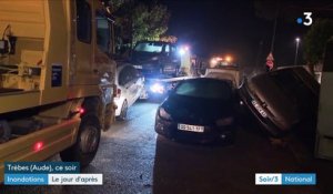 Inondations dans l'Aude : le grand nettoyage a commencé
