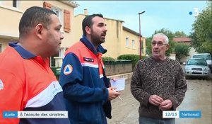 Inondations dans l'Aude : les cellules de soutien psychologique au chevet des sinistrés