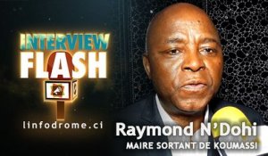 Interview Flash : N'Dohi Raymond, Maire sortant de la commune de Koumassi, se confie à linfodrome.ci