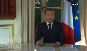 L'éclairage de Macron - L'info du vrai du 17/10 - CANAL+
