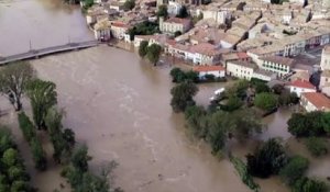 Les dégâts provoqués par les intempéries dans l'Aude - 15 octobre 2018