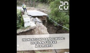 Inondations dans l'Aude: Le bilan s'élève à 14 morts