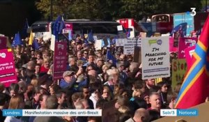 Londres : les anti-Brexit ont manifesté massivement