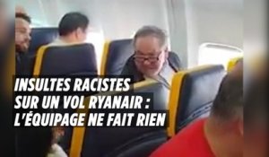 Insultes racistes sur un vol Ryanair : l'équipage ne fait rien