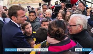 "Il n'y a que vous qui pouvez nous sortir de tout ça" : les sinistrés de l'Aude demandent l'aide d'Emmanuel Macron