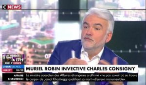 Pascal Praud prend la défense de Charles Consigny face à Muriel Robin