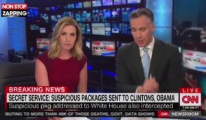 Le siège de CNN évacué en plein direct à cause d'une alerte à la bombe (vidéo)
