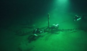 La plus vieille épave "intacte" au monde, a été découverte au fond de la mer Noire