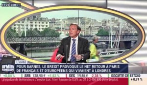 Barnes : le Brexit provoque le net retour à Paris de Français et d'Européens qui vivaient à Londres - 25/10