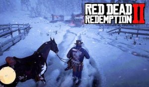 Red Dead Redemption 2 : 30 min de GAMEPLAY hallucinantes sous la NEIGE