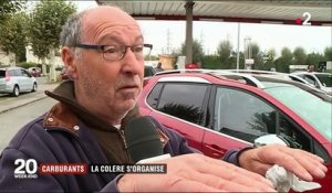 Carburants : la colère s'organise