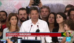 Brésil : Fernando Haddad demande que ses "45 millions d''électeurs soient respectés"