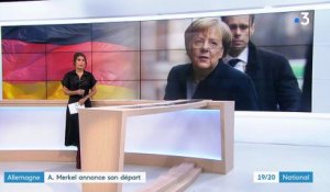 Allemagne : Angela Merkel annonce son départ de la vie politique