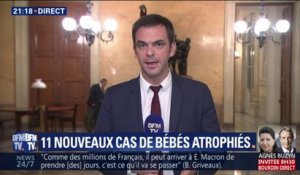 Bébés atrophiés: le député LaRem Olivier Véran considère qu'il "y a probablement une cause environnementale"