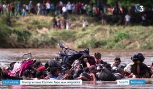 États-Unis : Trump envoie l'armée pour faire barrage aux migrants