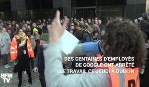 Les employés de Google débrayent pour soutenir les victimes de harcèlement dans le groupe